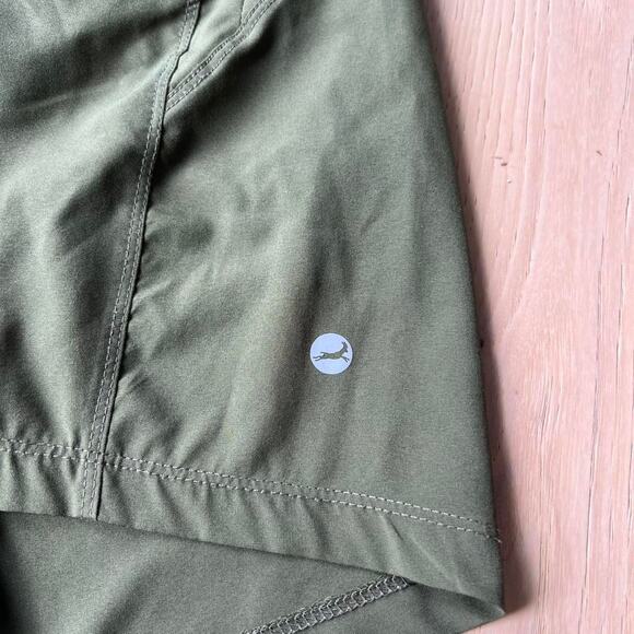 Freeballers - Sport Shorts - Olive Green - Men's Size M - Picture 2 of 6